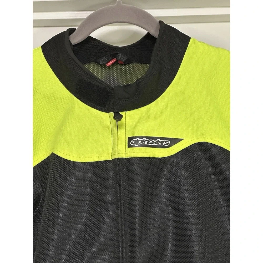 Alpinestars, Leonis Drystar Air Jacket, Black &‎ Yellow, Size XL